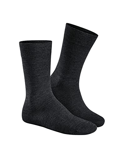 Hudson Herren Relax Klima Socken, Schwarz (Black 0005), 47-50 von Hudson