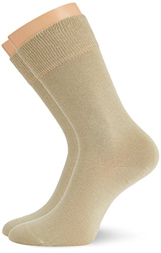 Hudson Herren Socken, 024491 Only, 2er Pack, Gr. 39/42, Beige (Sisal 0783) von HUDSON