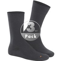 Hudson Herren Socken Grau Baumwolle unifarben von Hudson