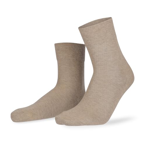 Hudson Herren Socken Relax Cotton weich Beigemel. 0723 47-50 von Hudson