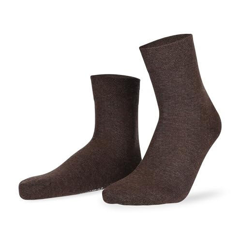 Hudson Herren Socken Relax Cotton weich Brownmel. 0763 39-42 von Hudson