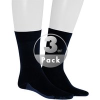 Hudson Herren Socken blau Baumwolle unifarben von Hudson