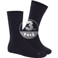 Hudson Herren Socken blau Baumwolle unifarben von Hudson