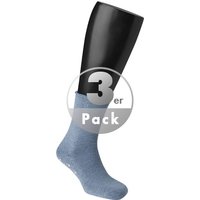 Hudson Herren Socken blau Mikrofaser unifarben von Hudson