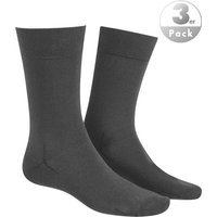 Hudson Herren Socken grau Baumwolle unifarben von Hudson