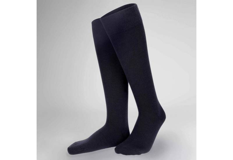 Hudson Kniestrümpfe Relax Woolmix Clima (1-Paar) Herren Kniestrümpfe aus einem Mix aus Baum- und Schurwolle von Hudson