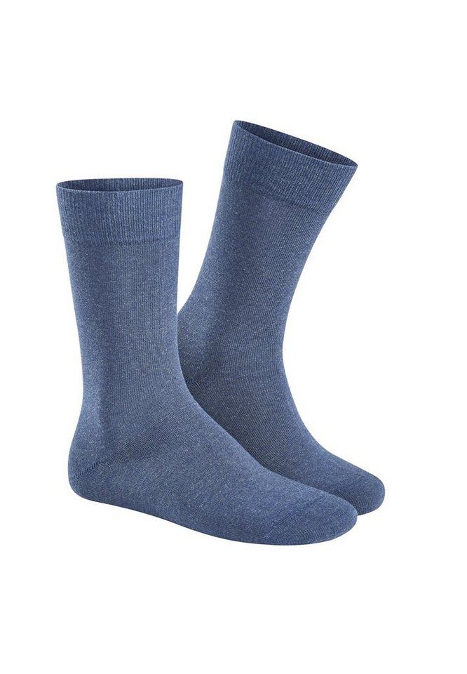 Hudson Langsocken 3er Pack Relax Cotton (Spar-Set, 3-Paar) Herren Socken - Baumwolle - Wärmend - Ohne Gummifäden von Hudson