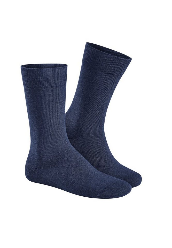 Hudson Langsocken 3er Pack Relax Cotton (Spar-Set, 3-Paar) Herren Socken - Baumwolle - Wärmend - Ohne Gummifäden von Hudson