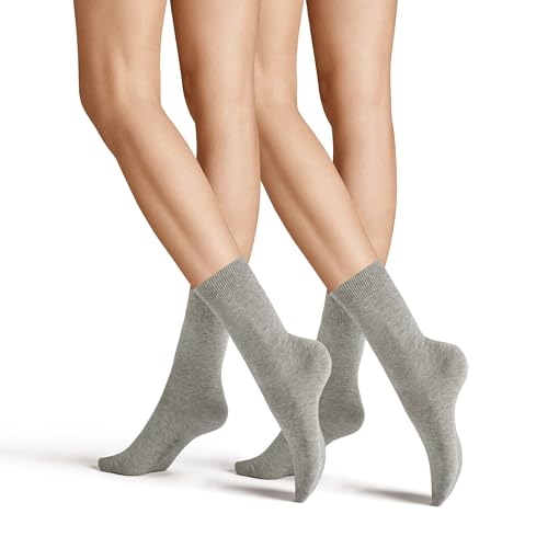 Hudson Damen Socken Only 2-Pack druckfreier Bund Silber 0502 35-38 von Hudson