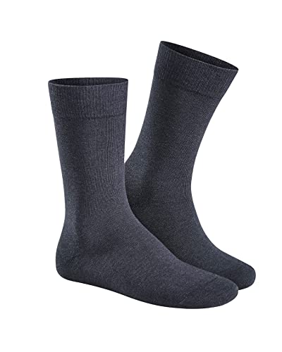 Hudson Herren Relax Cotton druckfreier Bund Socken, Nachtblau 0331, 43/44 von Hudson
