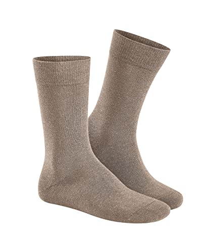 Hudson Herren Relax Cotton Druckfreier Bund Socken, Sahara 0754, 41/42 von Hudson