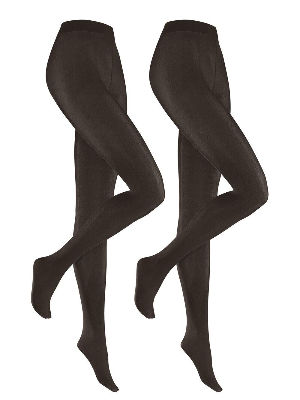 Hudson - Simply 40 Doppelpack dunkelbraun von Hudson