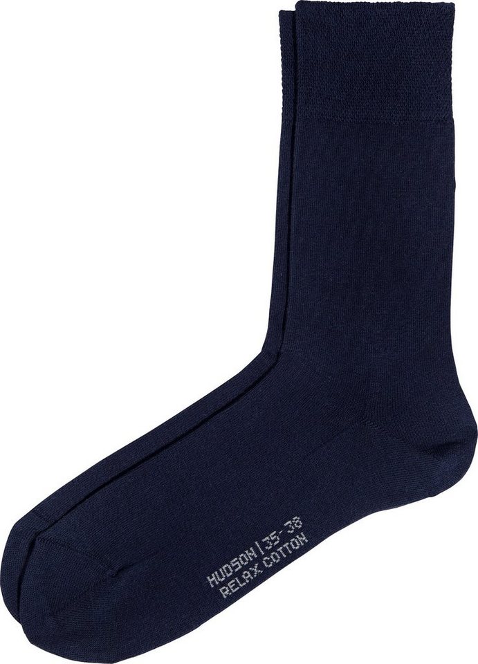 Hudson Socken Damen-Socken 1 Paar mit Softbund Uni von Hudson