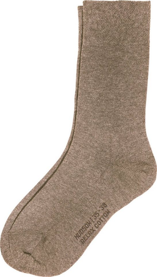 Hudson Socken Damen-Socken 1 Paar mit Softbund Uni von Hudson