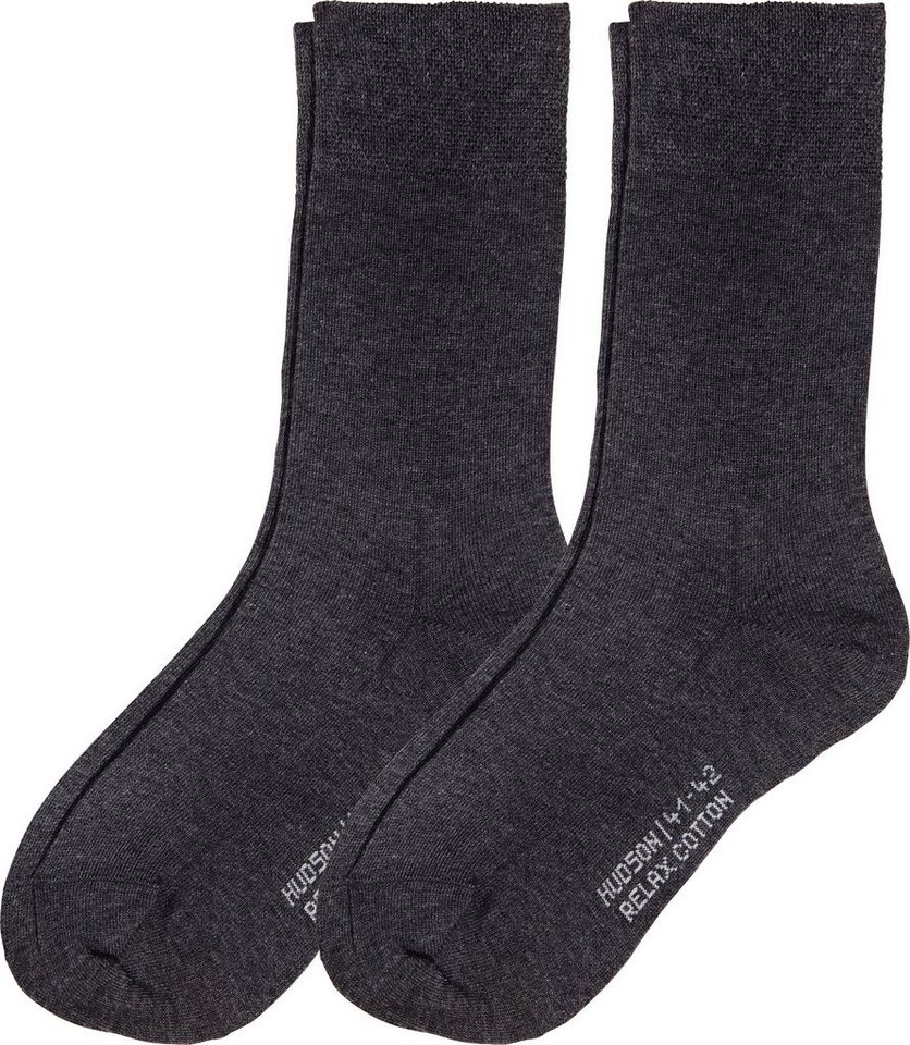 Hudson Socken Herren-Socken 2 Paar Uni von Hudson