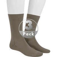 Hudson Herren Socken beige Baumwolle unifarben von Hudson