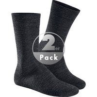 Hudson Herren Socken grau Baumwolle & Mix unifarben von Hudson