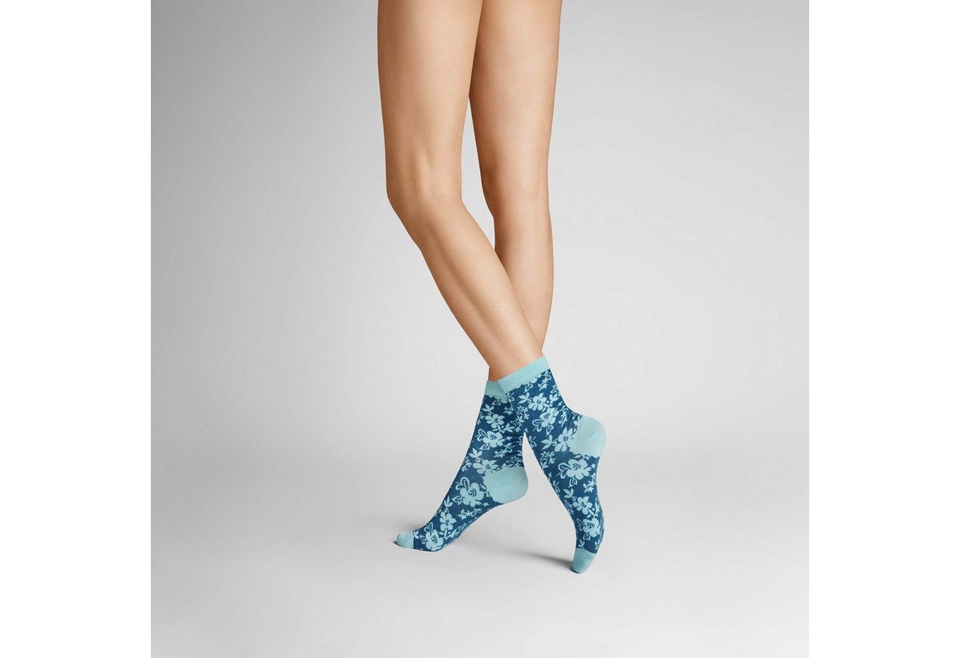 Hudson Basicsocken FLOWER (1-Paar) von Hudson