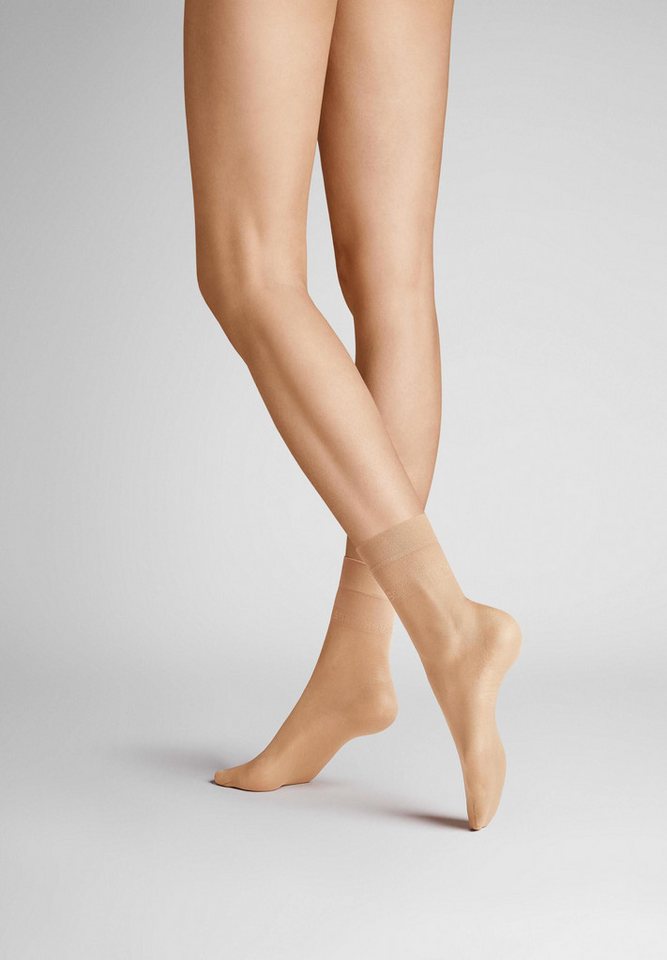 Hudson Basicsocken Glamour 20 (1-Paar) Softe Söckchen mit edlem Glanz von Hudson