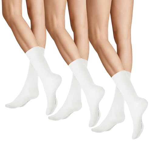 Hudson Unisex Socken Easy³ 3-Pack White 0008 43-46 von Hudson