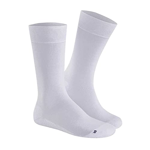 KUNERT Herren Air Plush Socken, Weiß, 43-46 EU von Hudson