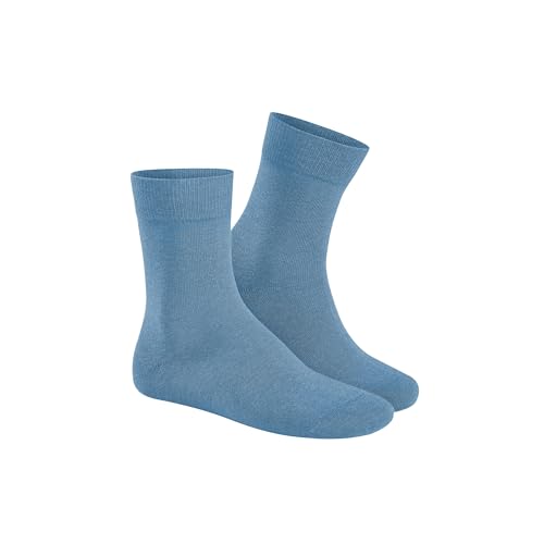 KUNERT Herren Relax Cotton Socken, Jeans-Mel., 43-46 EU von Hudson