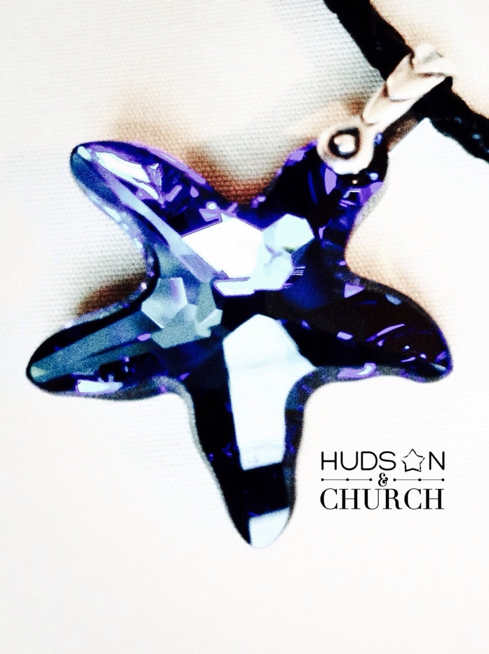 Herren Swarovski Seestern Halskette Herren Swarovski Seestern Halskette von HudsonAndChurch