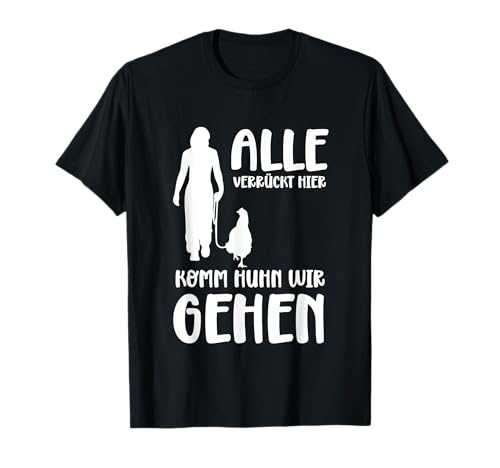 Damen Komm Huhn Wir gehen Huhn Kostüm Hühner Lustig T-Shirt Damen Komm Huhn Wir gehen Huhn Kostüm Hühner Lustig T-Shirt von Hühner Leiter Hühnerzüchter Hühnerhalter Geschenke