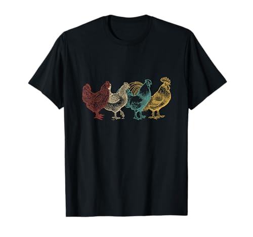 Hühner Shirt Herren Damen Huhnliebhaber Geschenk Hahn Gockel T-Shirt Hühner Shirt Herren Damen Huhnliebhaber Geschenk Hahn Gockel T-Shirt von Hühner Liebhaber Geschenke & Huhn Shirts Herren