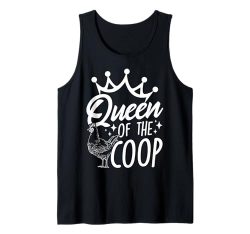 Königin des Hühnerstalls Hühner-Mama Tank Top von Hühner-Mama