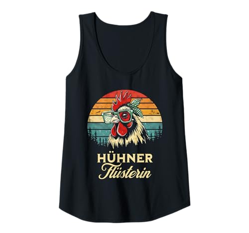 Damen Hühner Flüsterin, Hühnermotiv Lustig, Retro Hühnerflüsterin Tank Top Damen Hühner Flüsterin, Hühnermotiv Lustig, Retro Hühnerflüsterin Tank Top von Hühner Zubehör & Hühnergeschenke Männer Damen