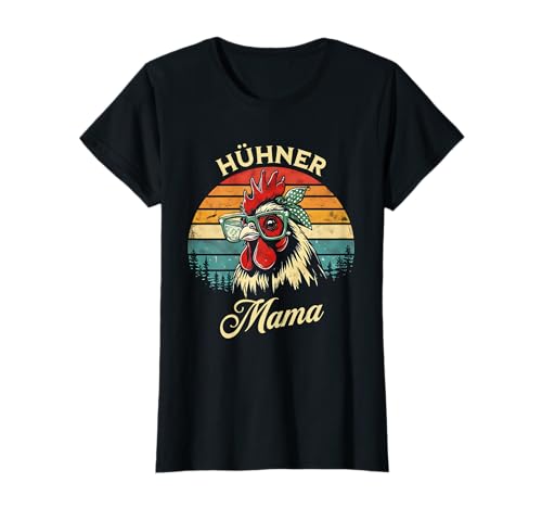 Hühnermama, Hühnermotiv mit Spruch Lustig, Retro Hühner Mama T-Shirt Hühnermama, Hühnermotiv mit Spruch Lustig, Retro Hühner Mama T-Shirt von Hühner Zubehör & Hühnergeschenke Männer Damen