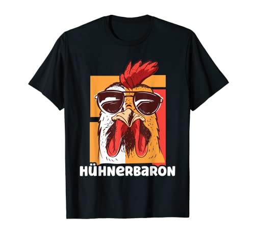 Herren Hühnerbaron Hahn mit Sonnenbrille cooles Hühner T-Shirt Herren Hühnerbaron Hahn mit Sonnenbrille cooles Hühner T-Shirt von Hühnerbaron Hahn mit Sonnenbrille cooles Hühner