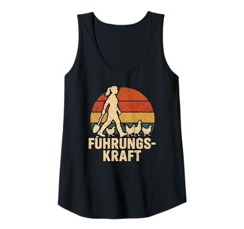 Damen Führungskraft Hühner - Landwirtin Bäuerin Hühnerhalterin Tank Top Damen Führungskraft Hühner - Landwirtin Bäuerin Hühnerhalterin Tank Top von Hühnerhalter Sprüche & Geschenke