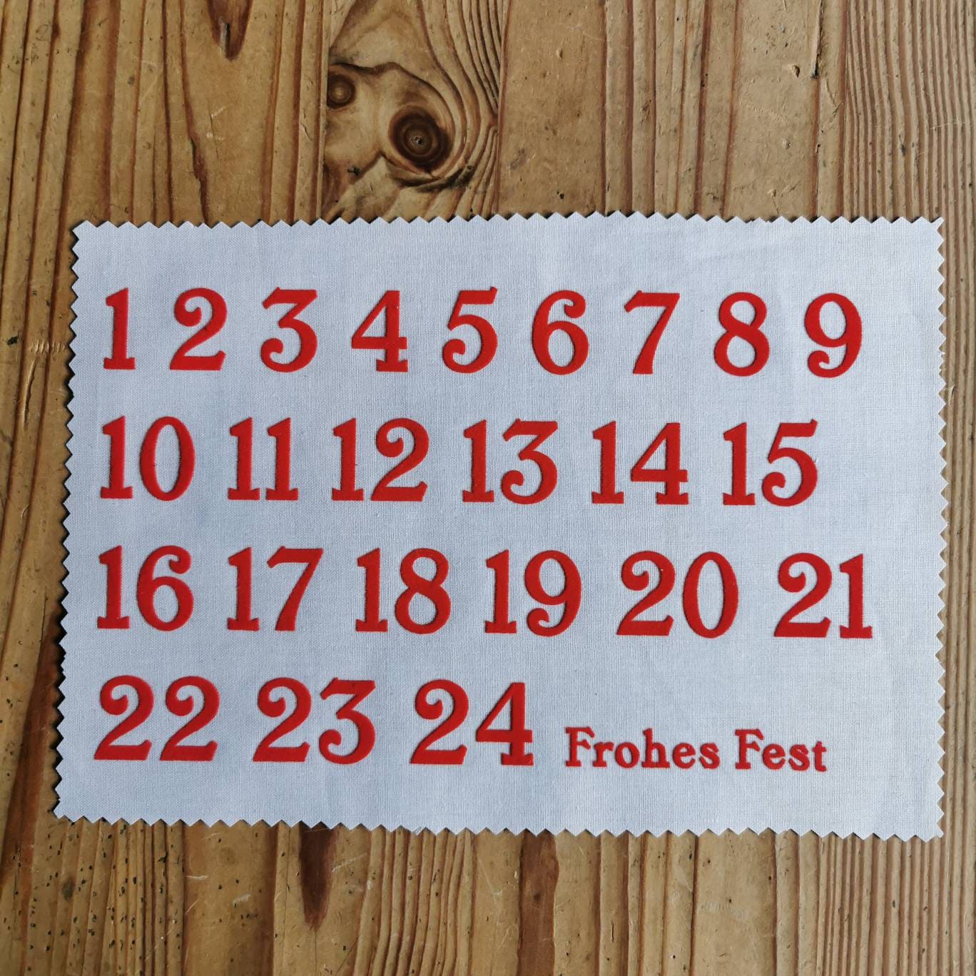 A-04-(Farbe Zahlen Für Den Adventskalender Zum Aufbügeln A-04-(Farbe Zahlen Für Den Adventskalender Zum Aufbügeln von HuehnerstallShop