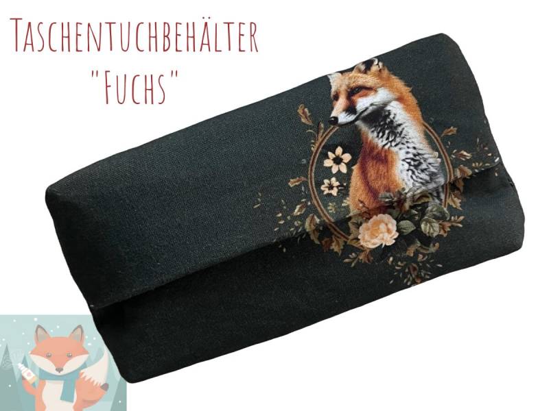 Ttt-06 Taschentüchertasche/Taschentuchbehälter Unterwegs Nachhaltig Tatüta Stofftasche Papiertaschentücher Geräuschlos Auspacken von HuehnerstallShop