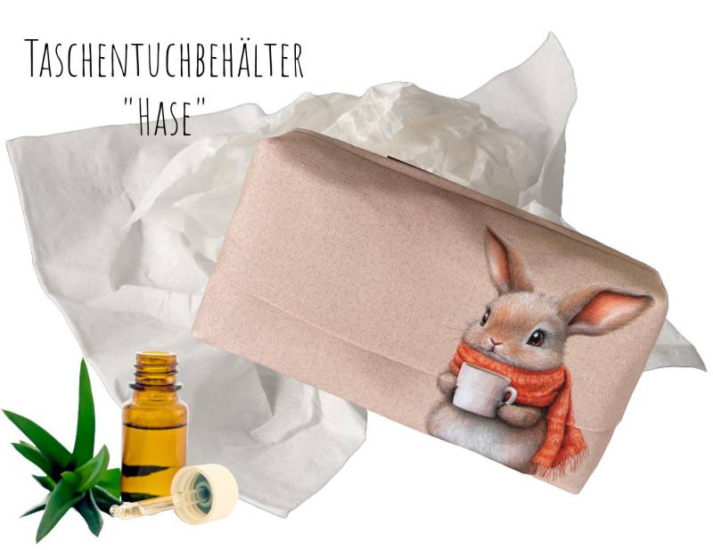 Ttt-10 Taschentüchertasche/Taschentuchbehälter Unterwegs Nachhaltig Tatüta Stofftasche Papiertaschentücher Geräuschlos Auspacken von HuehnerstallShop