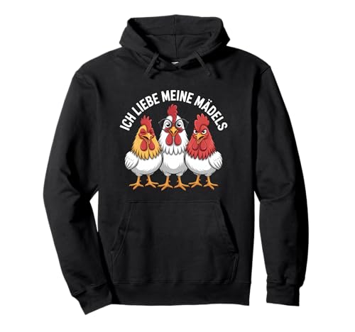 Ich Liebe Meine Mädels Hühnerzüchter Huhn Landwirtschaft Pullover Hoodie Ich Liebe Meine Mädels Hühnerzüchter Huhn Landwirtschaft Pullover Hoodie von Hühnerzüchter Landwirt Hühnerhalter