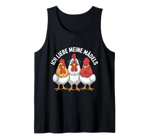 Ich Liebe Meine Mädels Hühnerzüchter Huhn Landwirtschaft Tank Top Ich Liebe Meine Mädels Hühnerzüchter Huhn Landwirtschaft Tank Top von Hühnerzüchter Landwirt Hühnerhalter