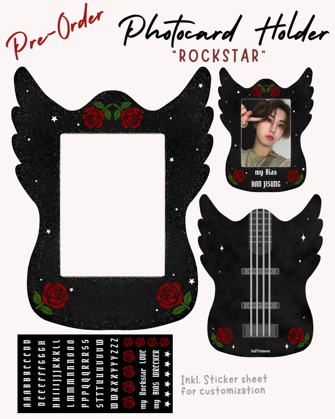 Rockstar Fotokartenhalter [Vorbestellung] von Hufflemoon