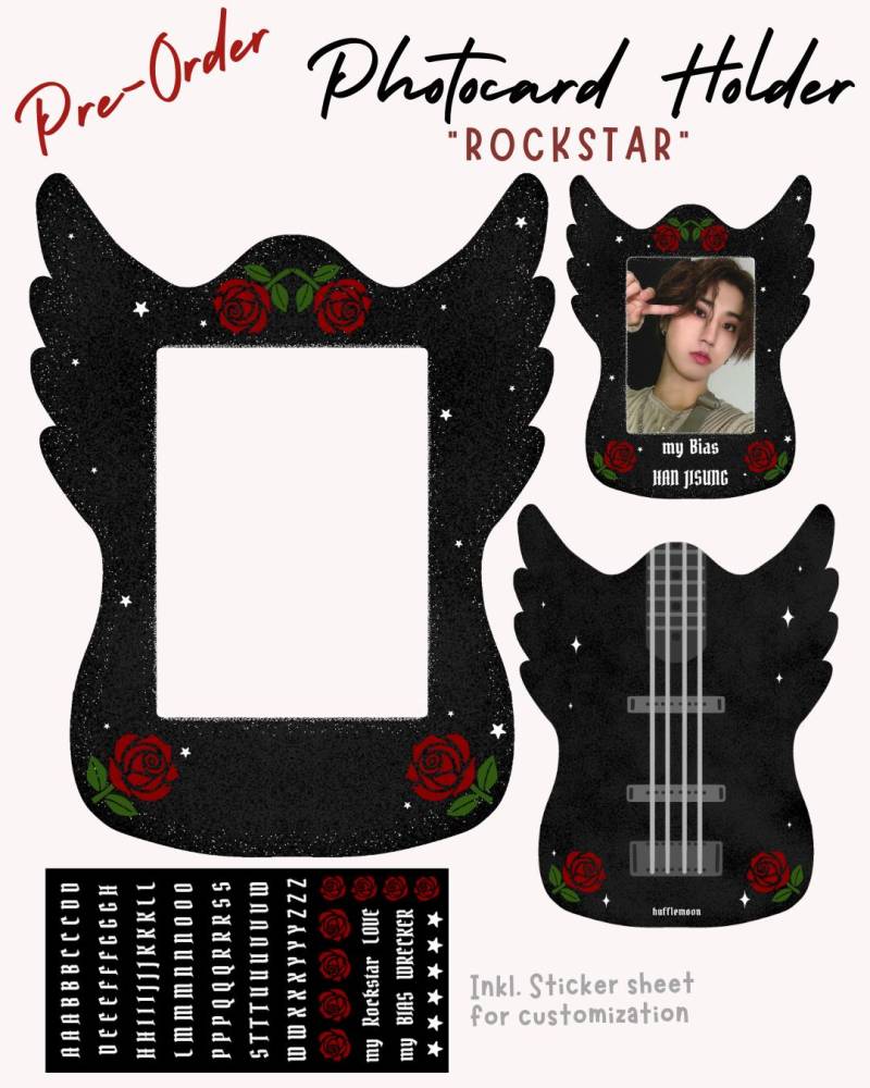 Rockstar Fotokartenhalter [Vorbestellung] von Hufflemoon