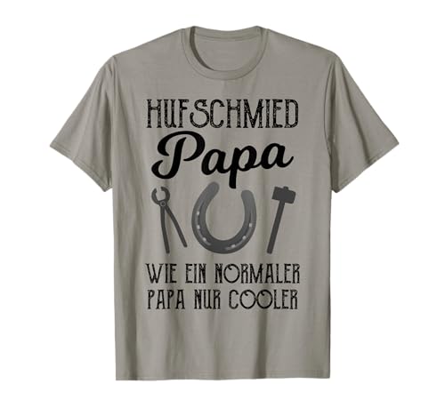 Herren Hufschmied Herren Hufeisen Werkzeug Hufschmied Vater Papa T-Shirt Herren Hufschmied Herren Hufeisen Werkzeug Hufschmied Vater Papa T-Shirt von Hufschmied Geschenke Geschenkideen