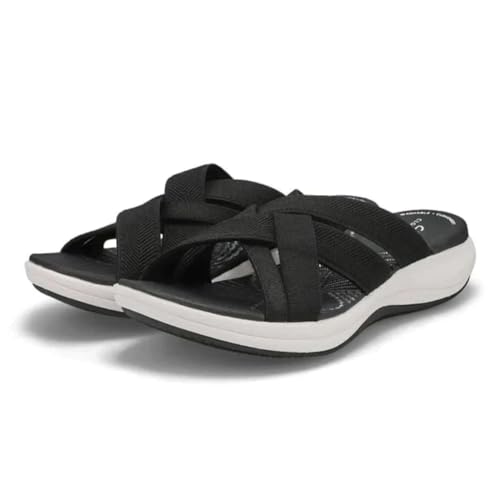 Hufu Orthopädische Sandalen Damen, Leichte Bequeme Sandalen mit Fußgewölbeunterstützung, Sommer Rutschfest Sandaletten, Freizeit Hausschuhe für Frauen von Hufu