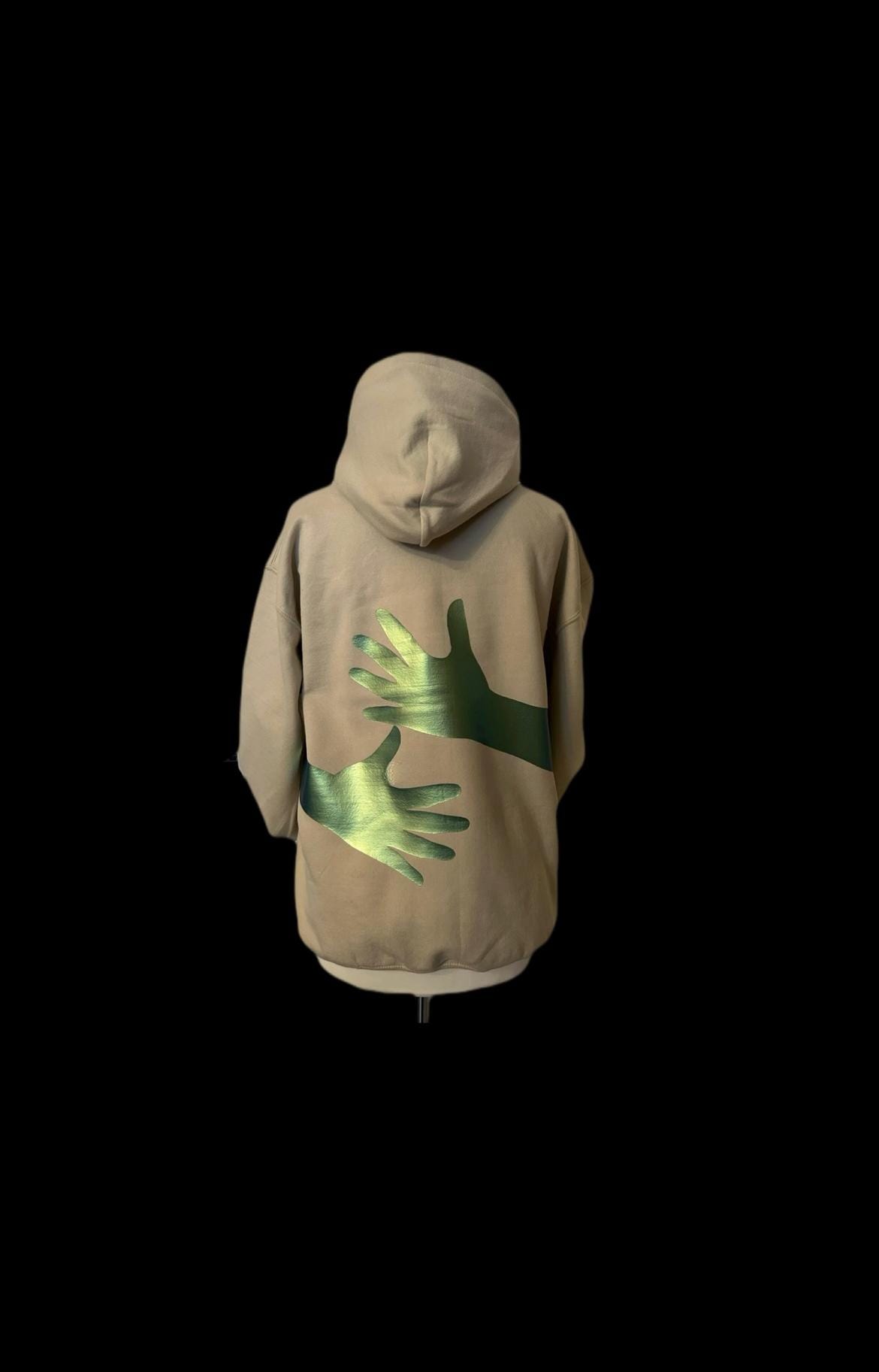 Bio-Huggi-Zip-Jacke Mit Chamäleon-Aufdruck Bio-Huggi-Zip-Jacke Mit Chamäleon-Aufdruck von HuggiHoodie