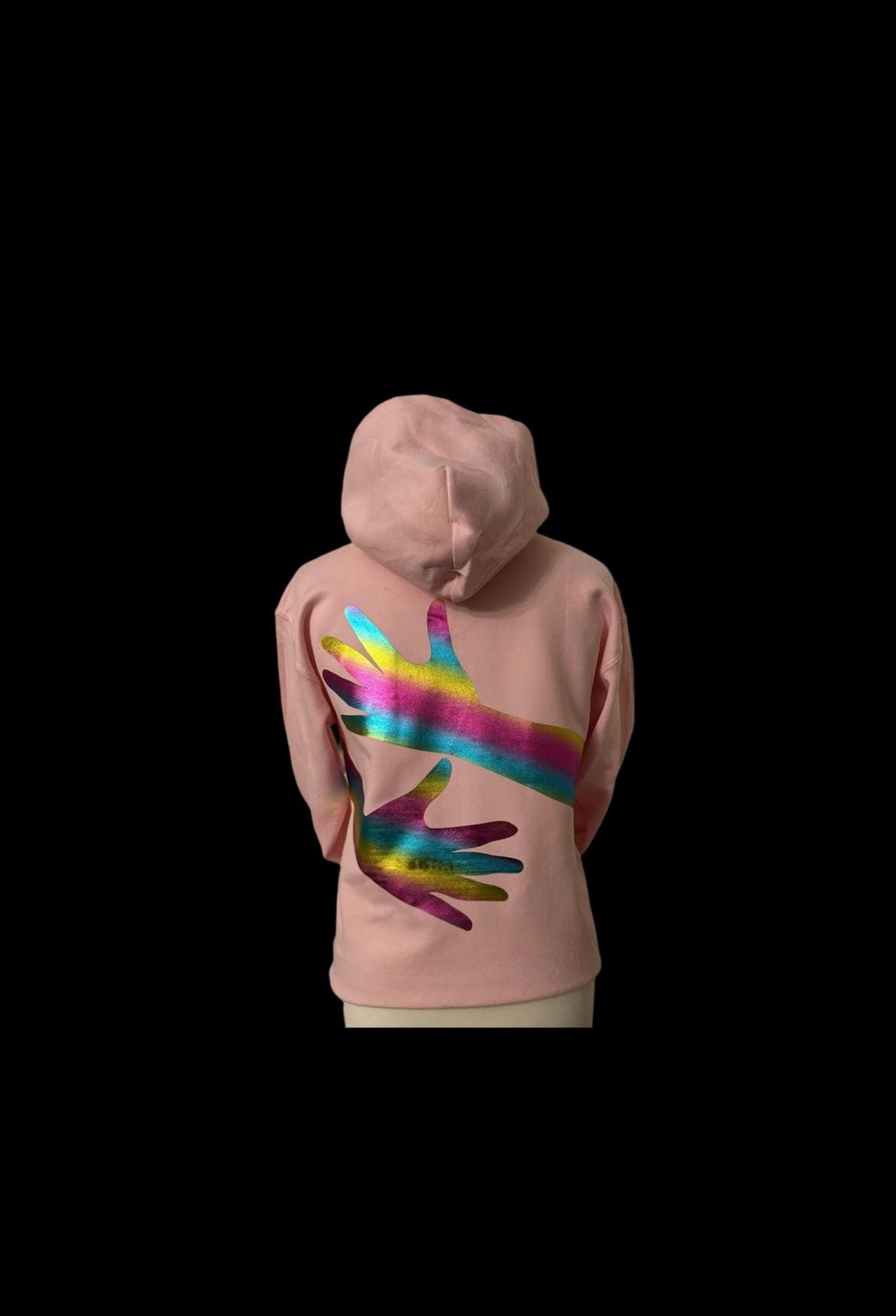 standard-Huggi-Zip-Jacke Mit Regenbogen-Aufdruck standard-Huggi-Zip-Jacke Mit Regenbogen-Aufdruck von HuggiHoodie