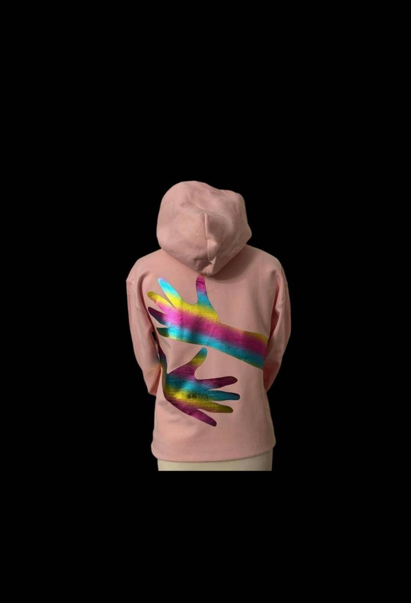 standard-Huggi-Zip-Jacke Mit Regenbogen-Aufdruck standard-Huggi-Zip-Jacke Mit Regenbogen-Aufdruck von HuggiHoodie