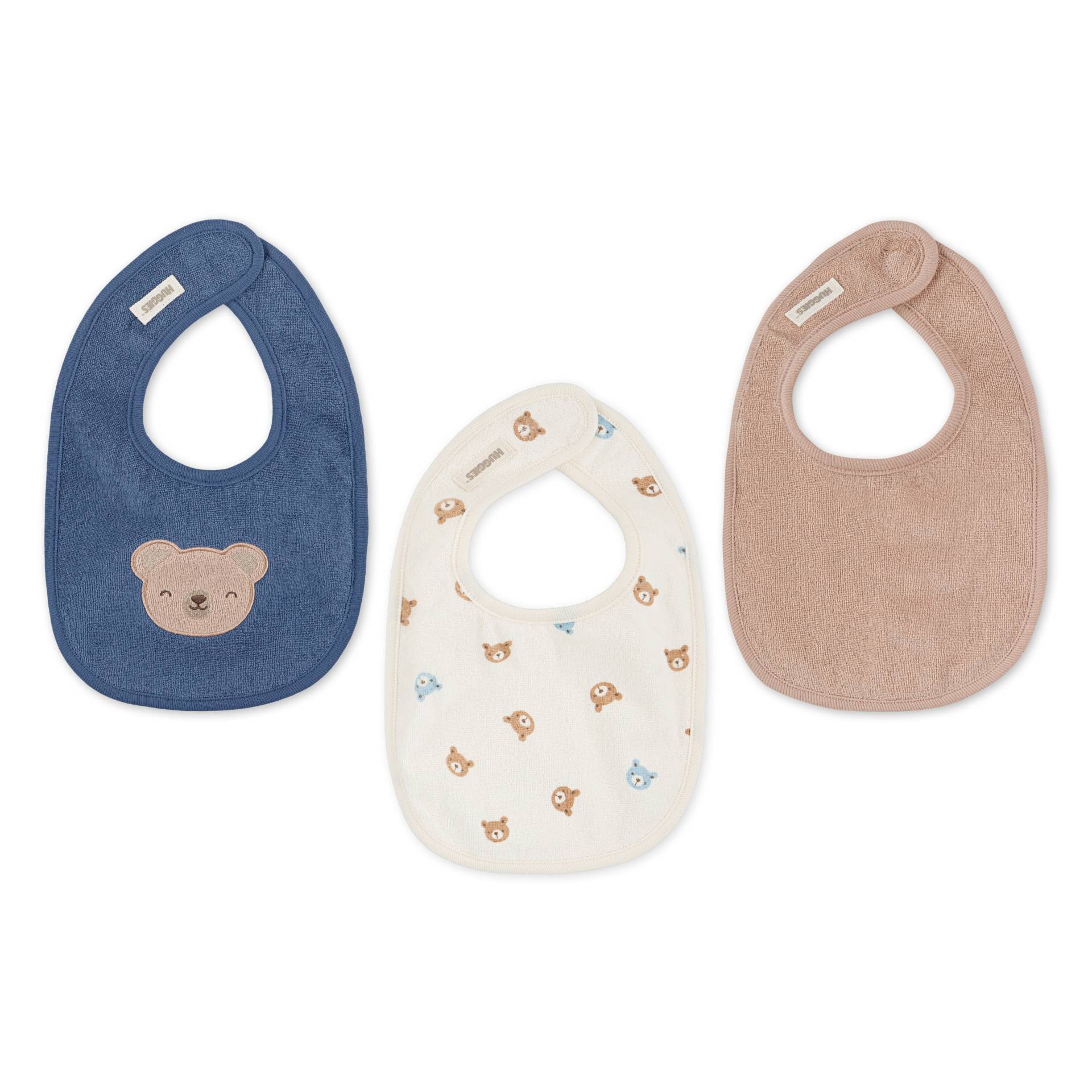 HUGGIES babywear Lätzchen "HGHB 3PK BIBS" Packung, 3 Stk. tlg. mit Bärchenmotiv von Huggies Babywear