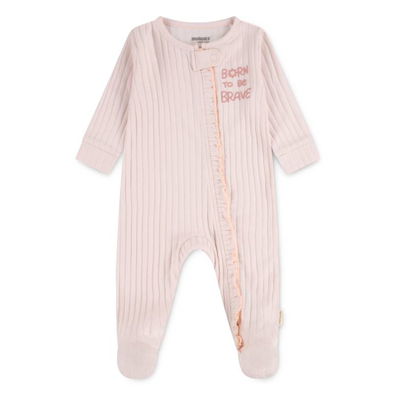 HUGGIES babywear Strampler "HUGG FOOTED COVERALL", mit Rüschenbesatz von Huggies Babywear