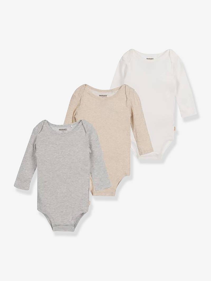 3er-Pack Langarm-Bodys Schlupfform Baby HUGGIES von Huggies