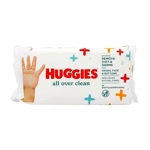 Huggies All Over Clean Baby Wet Wipes 56 Pieces, Größe 1 von HUGGIES